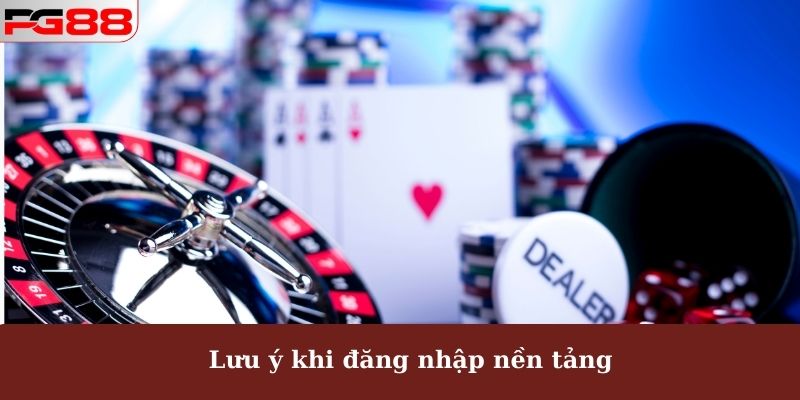 Đăng Nhập PG88 - Tổng Hợp 03 Bước Thực Hiện Đơn Giản 2 Lưu ý khi đăng nhập nền tảng