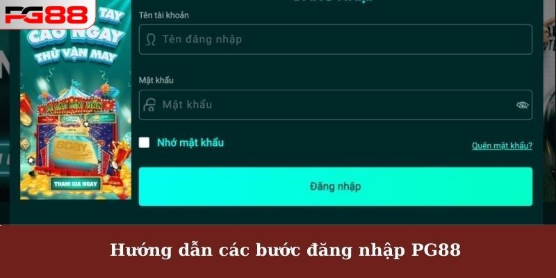 Đăng Nhập PG88 - Tổng Hợp 03 Bước Thực Hiện Đơn Giản 1 Hướng dẫn thao tác đăng nhập PG88